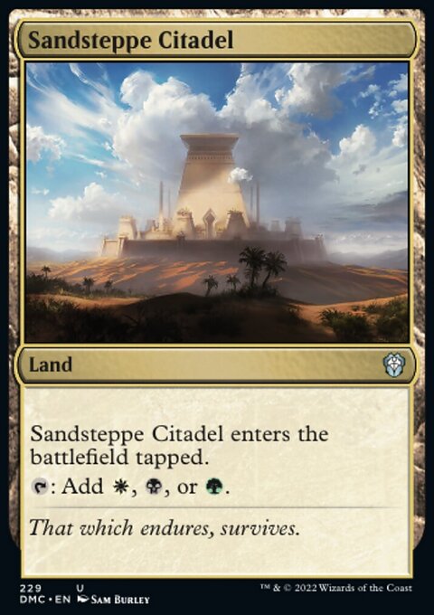 Sandsteppe Citadel